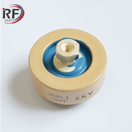 High voltage RF disc capacitor 5KV 150PF 30KVA Class 1 Ceramic RF power capacitor