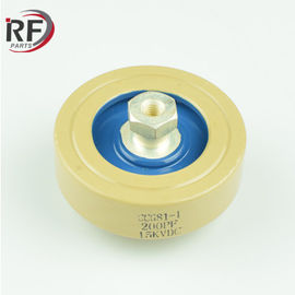 High voltage RF disc capacitor 15KV 200PF 60KVA Medical imaging systems capacitor