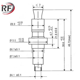 High frequency electron tube YD-1102 7000MHz 15W Naturally cooled triode
