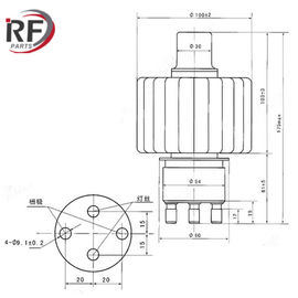 Air-cooled triode E3061C Electron tube for high-frequency heating
