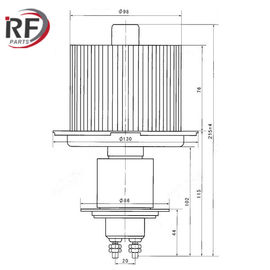 Industrial high frequency tube 7T85RB 110MHz Air-cooled triode