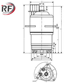 Industrial radio frequency heating tube RF-4150S YU-150 Forced water-cooled Tetrode