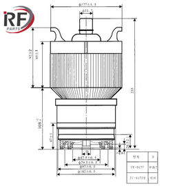 High-frequency linear amplification tube RF-917F 917FM Forced air-cooled Tetrode