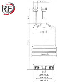 Audio frequency  RF-3102S 3CW20000A7 Forced water triode tube