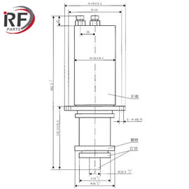 Industrial radio frequency heating tube RF-3026S RS3026CJ Forced water triode