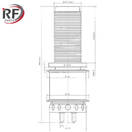 High frequency heating and oscillator tube RF-307S Forced water triode