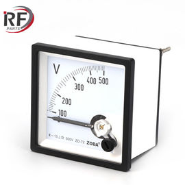 RF PARTS ZD48-A Black Pointer Analog Ammeter AC Current Amp Panel