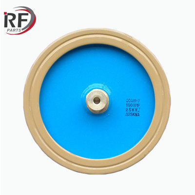25KV 1000PF 125KVA High voltage high reactive power ratings ceramic capacitor